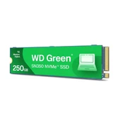 WD 250GB GREEN SN350 WDS250G2G0C 2400-1500MB/s M2 NVME GEN3 DİSK - 1