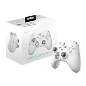 MSI GG FORCE GC300 W Beyaz Oyun Kolu Kablosuz Gamepad - 1