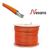 NEXANS CAT6 Utp 23AWG Turuncu 500m Saf Bakır LSZH Kablo LSZH HF - 1