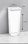 Technow Vip Ahmet VP-183 Vakumlu Şeffaf 1700ml Saklama Kabı 3'lü - 2