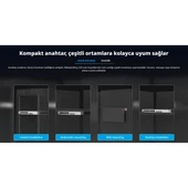 RUIJIE 24port RG-CS83-24GT4XS GIGABIT 4-SFP 10GBE LAYER3 YÖNETİLEBİLİR SWITCH thumbnail 3