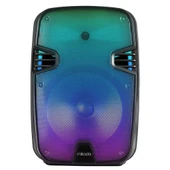 Mikado MD-BT609 20W Siyah USB/BT/TF/TWS Kablosuz Mikrofonlu Toplantı-Parti Hoparlörü - 2