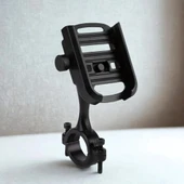 Coofbe Alüminyum Gidon Sıkıştırmalı Motosiklet Telefon Tutucu Scooter Bisiklet Telefon Tutucu Sarsılmaz - 1