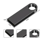 Concord 16 GB USB 2.0 Flash Bellek | Dayanıklı Metal Kasa, Hızlı ve Güvenli Depolama Taşınabilir Depolama - 2