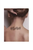Alsepeteavm Bahar Şarkıları Nota Müzik  Tattoo Geçici Dövme Şablonları Kına Kalıpları - 2