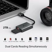 TP-LINK UA430 USB 3.0 Type-A'dan SD ve microSD 3.0 Kart Okuyucu - 4