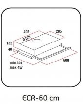 Alveus Black Style 627 3Lü Siyah Ankastre Set (F5 Ecr-Gls640-Mfa627) - 7