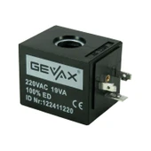 Gevax Valf Ventil Bobin 13.15mm - 12/24/110/220V Ac/Dc thumbnail 1