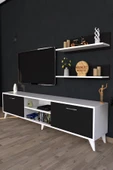 Zümrüt Tv Ünitesi  Beyaz Siyah thumbnail 7