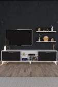 Zümrüt Tv Ünitesi  Beyaz Siyah thumbnail 5