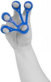 Finger , Silikon El Parmak Egzersiz Aparatı , Mavi - 1