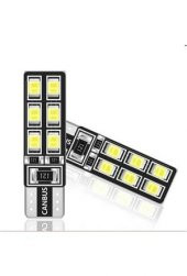 Unikum Citroen C3 Canbus T10 Beyaz 12 LED Ampul Dipsiz Plaka Tavan Park Ledi - 2 Adet - 3