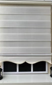 Ekru Pliseli Zebra Stor Perde Alüminyum Kasalı ALM-481  Ekru 160 x 260 - 4