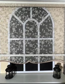 StorBurada Çift Mekanizmalı Somon Rengi Tül Perde ve Ekru Stor Perde STB45248-V111  Bej 90 x 200 thumbnail 6