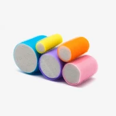 Croc 1210 Cırtlı Sünger Bigudi 14Lü Karma Paket +25Li Alüminyum Saç Pensi thumbnail 4