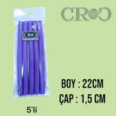 Croc 1240 Sosis Bigudi 5li Mor Boy:22Cm Çap:1.5Cm thumbnail 2