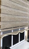 Zebra Stor Perde Kahverengi Alüminyum Kasa STB-400-V05  Kahverengi 180 x 260 - 1