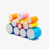 Croc 1210 Cırtlı Sünger Bigudi 14Lü Karma Paket thumbnail 2