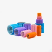 Croc 1226 Bigudi Seti 12 Adet Cırtlı Saç Bigudisi thumbnail 5