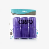 Croc 1215 Büyük Boy Bigudi 6Lı (Cırtlı - Yapışkanlı Bigudi) Mor Çap: 4.5Cm thumbnail 3