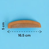 Croc 1112 Tahta Tarak Oval - Doğal Ahşap Tarak - 2