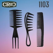 Croc 1103 Şekillendirici Tarak Seti 3Lü thumbnail 2