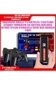 Q9 10000+ Retro Arcade Oyun Konsolu & 8K Ultra HD Android TV Box Netflix YouTube Google Uyumlu thumbnail 4