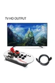 4K  HD Klasik Nostalji Arcade Uyumlu Retro Joystick PS 1 Atari  Çift Kişilik  Konsolu 10000 Oyunlu - 8
