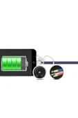 Apple Lightning Micro Usb Akıllı Şarj Data Kablosu - 7
