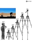 Çantalı Ayarlanabilir Profesyonel Telefon Kamera Sabitleyici Tripod - 4