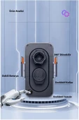 C11 Kablosuz 360 Derece Ayarlanabilir Indüksiyonlu 15w Hızlı Şarj Araç Ve Tutucu - 3