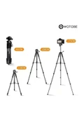 Bluetooth Kumandalı Ayarlanabilir Android iOS Kamera Uyumlu Tutucu Çanta Sabitleyici Tripod - 3