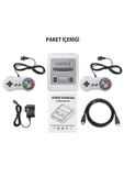 Retro 8 Bit 621 Oyunlu Sfc Hdmi Oyun Konsolu-ultra Mini - 4