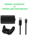 TYX-0634B Xbox Series X/Series S/9.Nesil Uyumlu 1200mAh Batarya ve Şarj Kablosu - 5