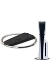 PS5 / PS5 Slim Konsol Diskli ve Dijital Model için Vidalı Metal Dikey Stand thumbnail 1