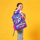Coral High Desenli Okul Çantası Beslenme Kalemlik 3lü Set 23663 - 3