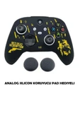 Xbox Series S/seris X 9.nesil Uyumlu Desenli Oyuncu Kolu Silikon Kılıf +Analog Silikon - 1