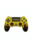 PS4-PC-Android BOX-Android-IOS Telefon Tablet Uyumlu Desenli Titreşimli Bluetooth Oyun Kolu - 1