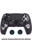 PS5 Dualsense Koruyucu Silikon Kılıf + Analog Silikon Koruyucu - 1