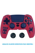 PS5 Dualsense Koruyucu Silikon Kılıf + Analog Silikon Koruyucu - 1