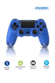 PS4-PC-Android BOX-Android-IOS Telefon Tablet Uyumlu Titreşimli Bluetooth Oyun Kolu - 1