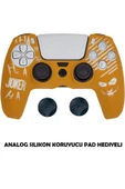 PS5 Dualsense Koruyucu Silikon Kılıf + Analog Silikon Koruyucu - 1