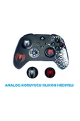 Xbox Series S/Series X Spider-Man Koruyucu Silikon Kılıf + Analog silikon Koruyucu - 2