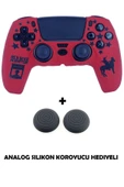 PS5 Dualsense Red Dead Redemption Desenli Koruyucu Silikon Kılıf + Analog silikon Koruyucu thumbnail 1