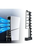 PG-P5S005 PS5 Slim Disk-PS5 Slim Dijital Uyumlu 3 Kademeli LED Işıklı Arka Soğutucu Fan thumbnail 5