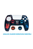 PS5 Dualsense Batman  Koruyucu Silikon Kılıf + Analog silikon Koruyucu thumbnail 2