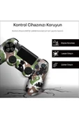 PS5 Dualsense Kamuflaj Desenli Koruyucu Silikon Kılıf + Analog silikon Koruyucu - 3