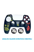 PS5 Dualsense Grand Theft Auto 5  Koruyucu Silikon Kılıf + Analog silikon Koruyucu - 2
