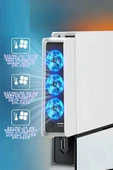 İpega PG-P5S004 PS5 Slim Disk/Ps5 Slim Dijital Uyumlu Led Işıklı Akıllı Soğutucu Fan - 7