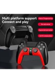 Kablosuz Wireless Ps4 Android Apple Switch Pc Uyumlu Six-axis Oyun Kolu Joystick - 5
